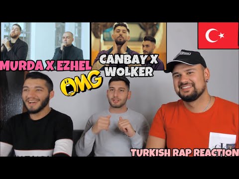 German Reaction to Turkish Rap - Murda & Ezhel - Aya // Canbay & Wolker - Dünya