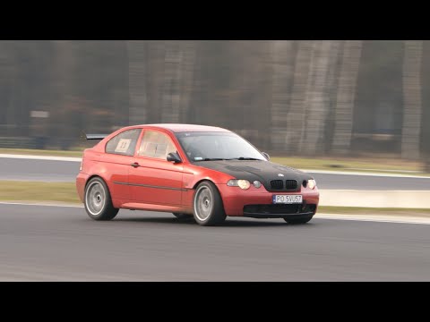 Wojciech Grabański, BMW E46 compact M3 - III SuperOES Tor Poznań - 02.03.2024