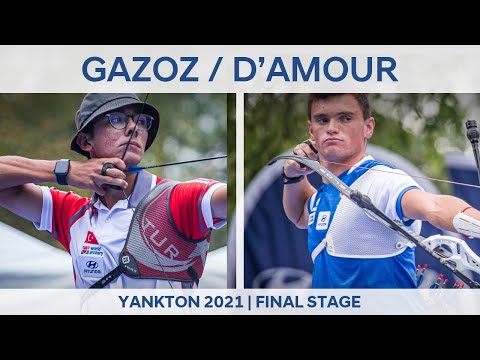 Mete Gazoz v Nicholas D’Amour – recurve men quarterfinal | Yankton 2021 World Cup Final