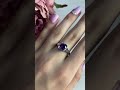 Серебряное кольцо с александритом 2.462ct