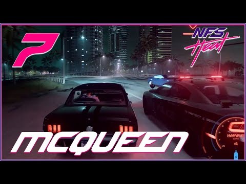 NEED FOR SPEED HEAT (FORD MUSTANG 65) CIRCUIT RACE: MCQUEEN - Part 7
