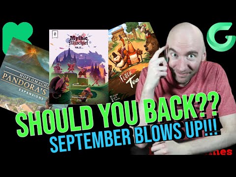 Sollten Sie unterstützen? Expertenratschläge zum Crowdfunding; 13 NEUE Spiele in 30 Minuten!!