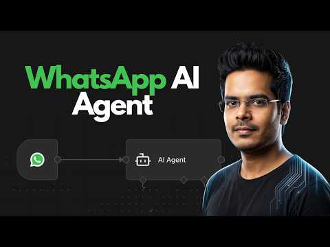 Thumbnail zu Build a Complete WhatsApp AI Agent with n8n | Full Tutorial