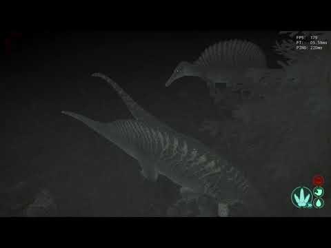 What A Sloppy Fight - Spino Vs Giga - 2v1 - The Isle Gameplay