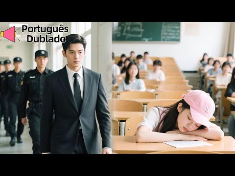 Um CEO bilionário vê a garota dormindo na aula, se apaixona à primeira vista e a mima para sempre!