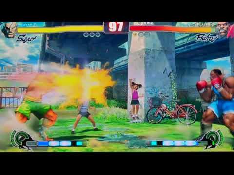 Tournament Wars - Ghrrk(Sagat) vs Jimmy The Saint(Balrog) - Part 1