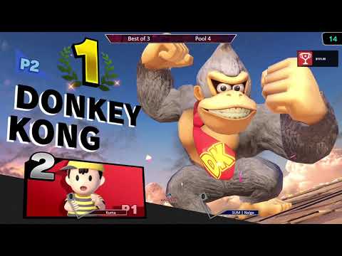 Lagspike 32 - Pool 4 - Kuma (Ness) vs SUM | Nalga (Donkey Kong)
