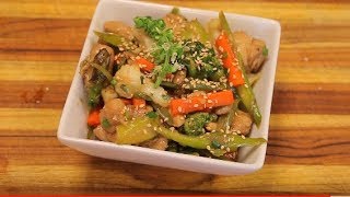 Stir Fry Chicken - healthy recipe channel - chicken recipe - stir-fry recipe - asian recipes
