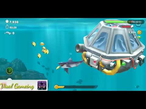 NEW VETERAN GREAT WHITE SHARK UNLOCKED || Hungry Shark World [Full HD]