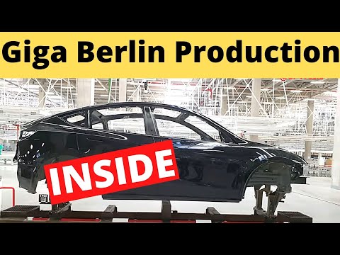 Tesla Provides Rare Look Inside Giga Berlin's Production