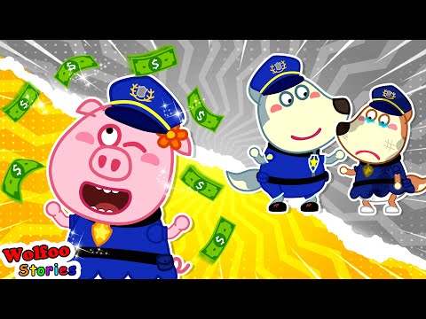 Rich vs Broke Cop! Kat as a Police Officer ⭐️ Funny Cartoon Animation For Kids @KatFamilyChannel