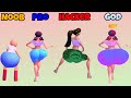 Bounce Big NOOB vs PRO vs HACKER vs GO Bounce Big NOOB vs PRO vs HACKER vs GO