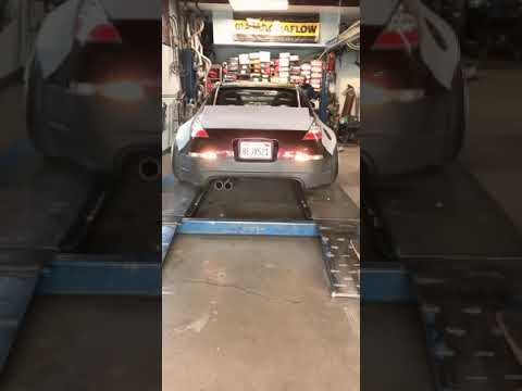 350z with Megan Test pipes + Megan Blast pipe