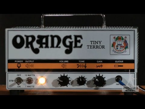 ORANGE TINY TERROR AMP HEAD AMPLIFIER REVIEW - GearUP on TMNtv !