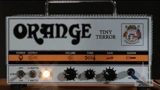 ORANGE TINY TERROR AMP HEAD AMPLIFIER REVIEW - GearUP on TMNtv !