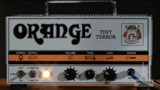 Video thumbnail for ORANGE TINY TERROR AMP HEAD AMPLIFIER REVIEW - GearUP on TMNtv ! by THE MUSICIAN NETWORK (TMNtv)