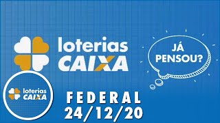 Loteria Federal: Extração de Natal nº 5525 - 24/12/2020