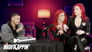 Justina Valentine&#39;s Twin Sister, &#39;Mustina&#39; Reveals All  👀 Night Cappin’ w/ Royce Bell | Wild &#39;N Out
