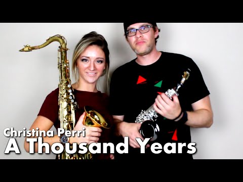 Christina Perri - A THOUSAND YEARS - Tenor & Soprano Sax Cover - BriansThing & Mandy Faddis 🎷