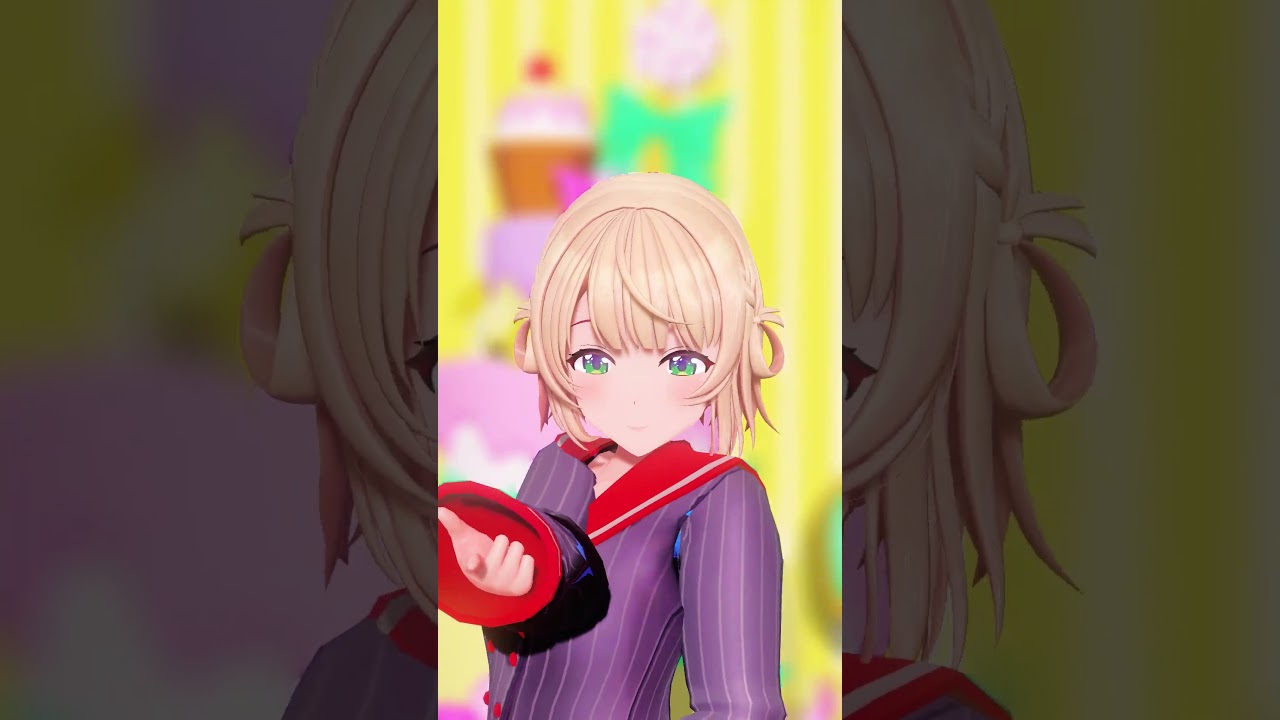 [MMD]　しぐれうい　うい麦畑でつかまえて #Shorts