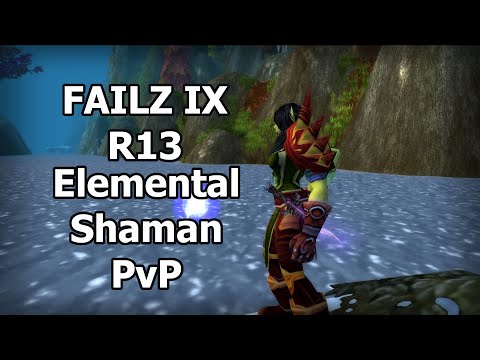 Failz clips IX ⚡ Classic WoW Elemental Shaman PvP ⚡