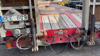 Humbaur HTD 409525-4A low loader trailer for sale - Image 4 | Autoline GB Humbaur HTD 409525-4A low loader trailer | Image 4 - Autoline