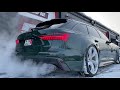 Akrapovic Exhaust RS6 At Idle
