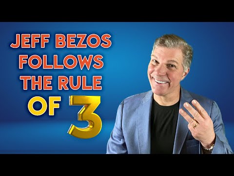 Why JEFF BEZOS Speaks in Threes