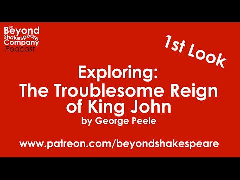 1 The Troublesome Reign of King John (Beyond Shakespeare, webcam, 2020)