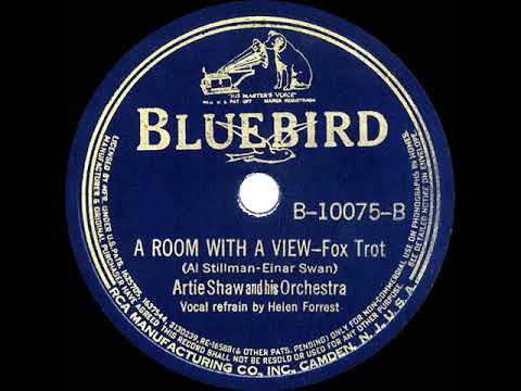 1938 Artie Shaw - A Room With A View (Helen Forrest, vocal)