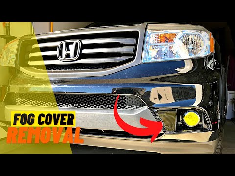 DIY: 2012-2015 Honda Pilot Fog Light Cover Removal & Lamin-X Tint😀