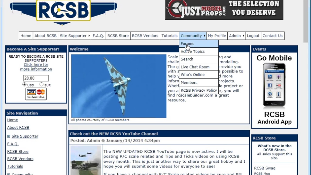 Managing Your Forum/Thread Subscriptions