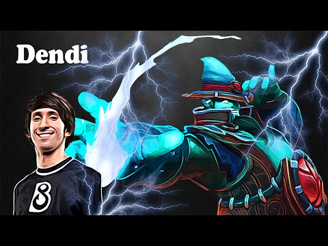 Dendi - Storm Spirit Midlane | with BabyKnight Drow Ranger | Dota 2 7.27d Gameplay