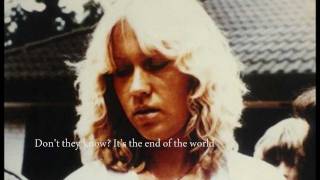 Agnetha Fältskog  The End of the World