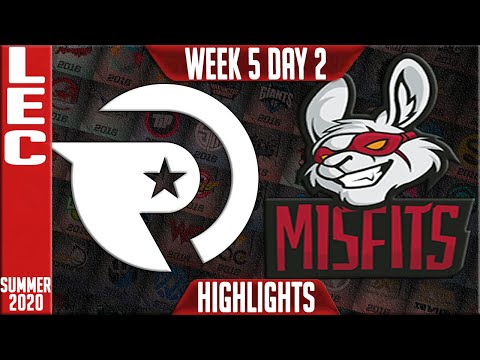 OG vs MSF Highlights  | LEC Summer 2020 W5D2 | Origen vs Misfits Gaming