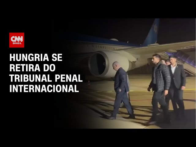 Em meio à visita de Netanyahu, Hungria se retira do Tribunal Penal Internacional | CNN NOVO DIA