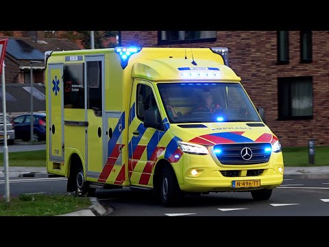 A1, C. Miesen Ambulance 01-131 Veendam naar melding