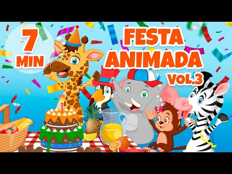 Festa Animada da Giramille Vol. 3 - Giramille 7 min | Desenho Animado Musical