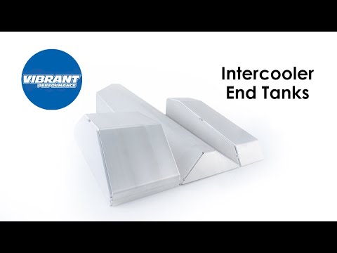 Intercooler End Tank Assemblies (Vibrant Performance)