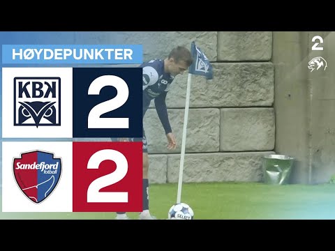 Kristiansund BK 2 - 2 Sandefjord - Høydepunkter