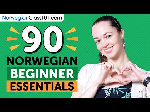 Learn Norwegian: 90 Beginner Norwegian Videos You Must Watch