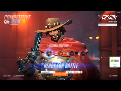 GALE TOP 500 HITSCAN MAIN - CASSIDY! OVERWATCH 2 SEASON 10 TOP 500