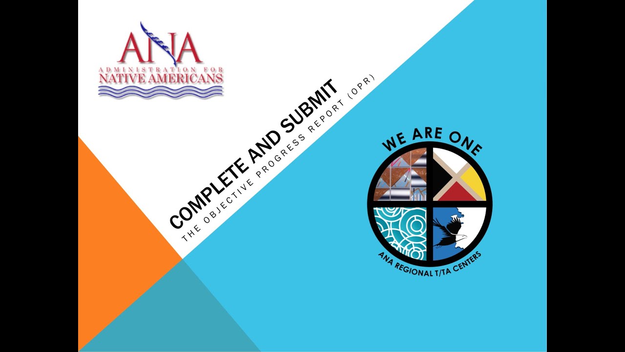 Complete and Submit the Objective Progress Report (OPR)