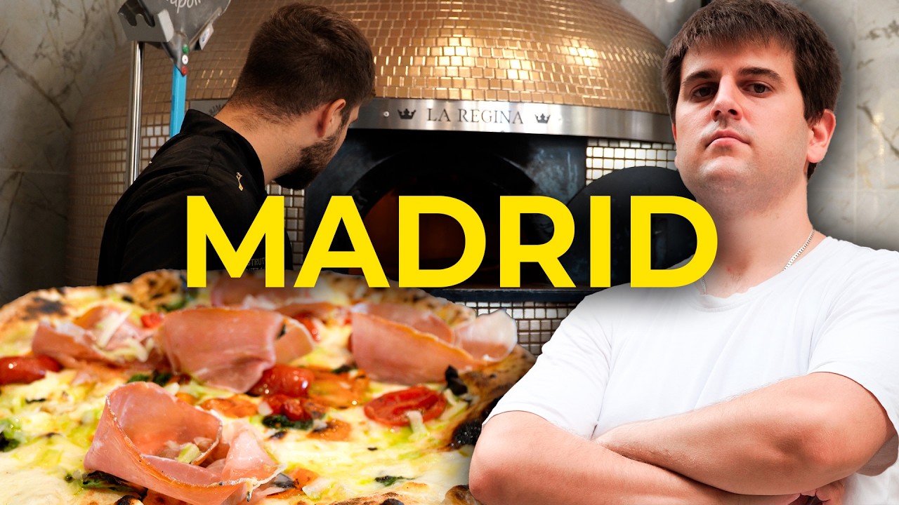 La MEJOR pizzería de MADRID