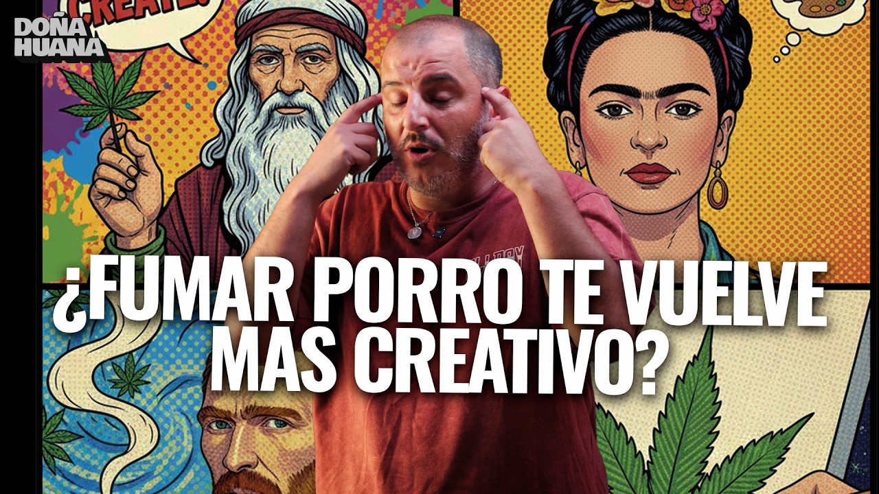 Rompemos el MITO de si el CANNABIS ayuda a la CREATIVIDAD