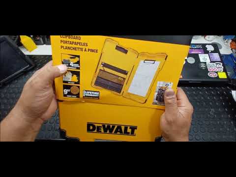 PRANCHETA DEWALT - CLIPBOARD DWST17818  DEWALT TSTAK