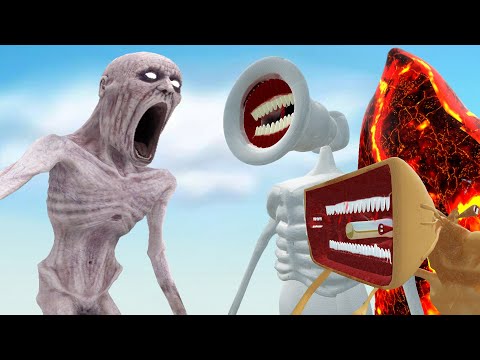 NEW SCP-096 THE SHY GUY UPDATE VS Trevor Henderson Creatures  ( Garry's Mod Sandbox )