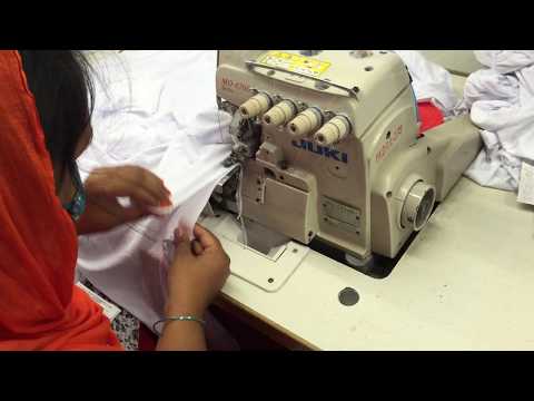 Sleeve Join by Over Lock Machine