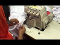 Sleeve Join By Over Lock Machine