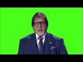 Amitabh Bachchan KBC Intro Green Screen